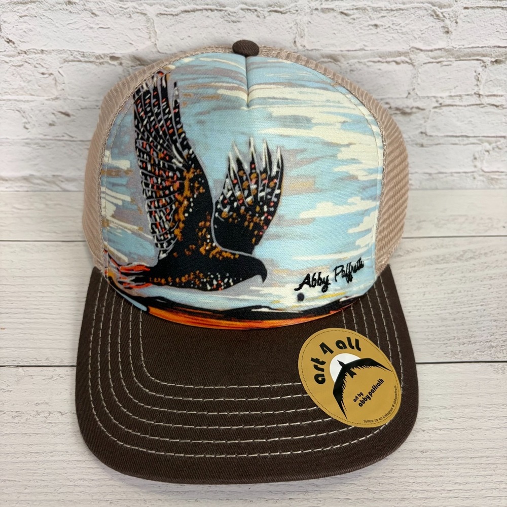 Art 4 All Abby Paffrath Collection Hat Cap Adjustable SnapBack Trucker Painting